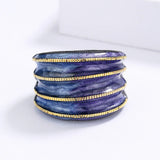 Colorful Stacked Rings For Women Bohemian Party Jewelry