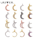 Colorful Moon DIY Jewelry for Pendant Bracelet Earrings KeyChain Necklace Making