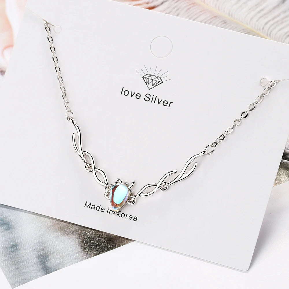 Colorful Moonstone Antlers Bracelet for Women - Party Gift