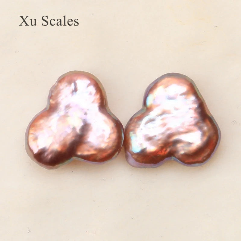 Colorful Baroque Pearl DIY Earrings