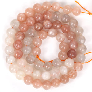Colorful Moonstone Beads for Jewelry Making DIY Necklace Bracelet Earring