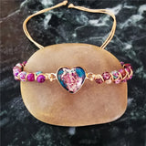 Colorful Natural Stone Bracelet Personalized Gift