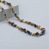Colorful Baroque Pearl Necklace Rainbow Choker Women Necklace