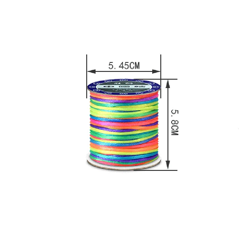 Colorful Nylon Knot Cord Thread DIY Hand Stitching Thread 1.5/2mm