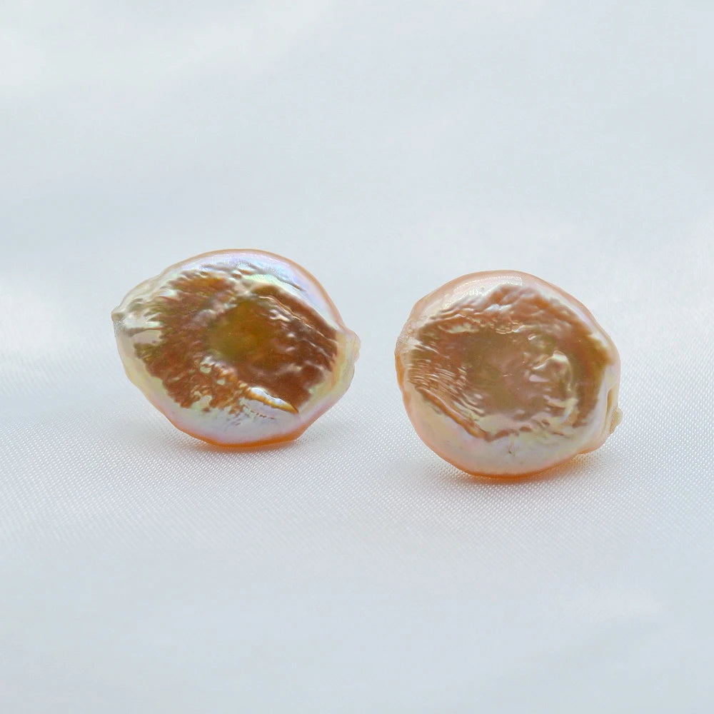 Baroque Pearl Silver Earrings