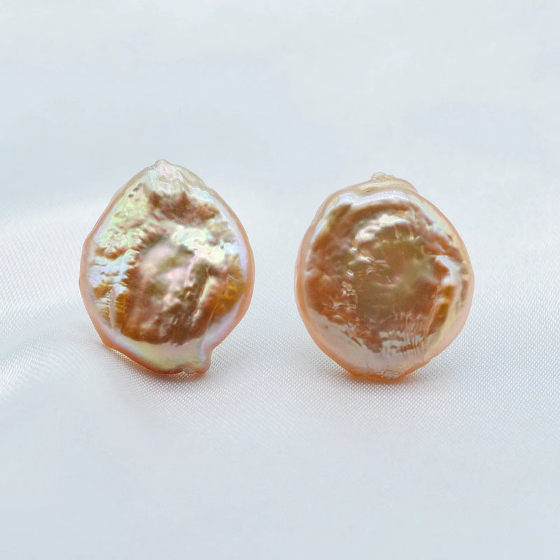 Baroque Pearl Silver Earrings