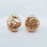 Baroque Pearl Silver Earrings