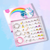 Colorful Pendent Charm Beads Kit DIY Jewelry Making Accessories