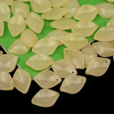 Colorful Petals Shape Lampwork Glass Beads for DIY Accessories
