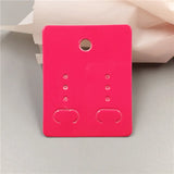 Colorful Earrings Display Cards 100Pcs