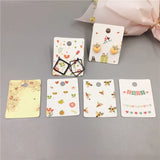 Colorful Earrings Display Cards 100Pcs