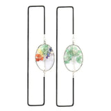 Colorful Reiki Healthy Mineral Crystal Bookmark Tree Of Life Stretch Bookmark