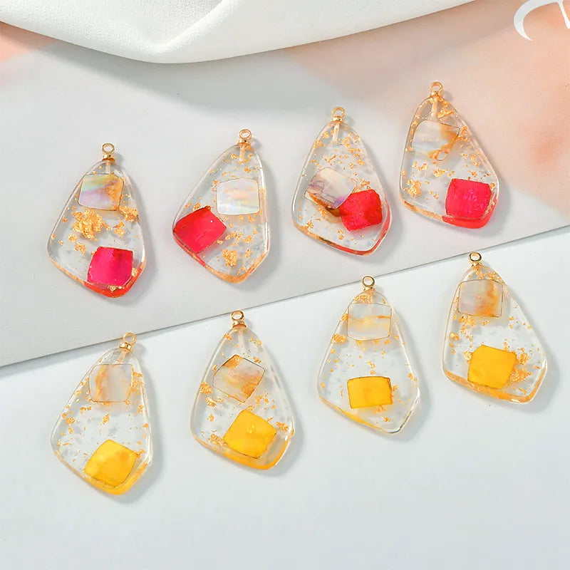 Colorful Resin Charms Ornament Accessories 20pcs