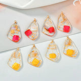 Colorful Resin Charms Ornament Accessories 20pcs