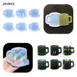Colorful Resin Mold Keychain Silicone Molds Cup Pendant