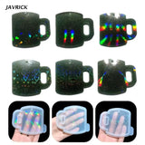Colorful Resin Mold Keychain Silicone Molds Cup Pendant