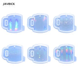 Colorful Resin Mold Keychain Silicone Molds Cup Pendant