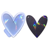 Heart Resin Mould, Pendant Mold for DIY Jewelry Making, Silicone Keychain Mold