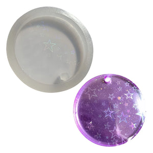 Colorful Round Resin Molds for DIY Jewelry Making