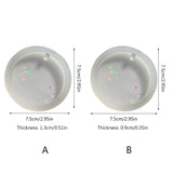 Colorful Round Resin Molds for DIY Jewelry Making