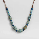 Colorful Retro Ceramic Necklace Artware Antique Necklaces For Women