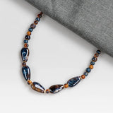 Colorful Retro Ceramic Beads Necklace #XN031