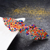 Rhinestone Crystal Butterfly Barrettes Wedding Hair Accessories