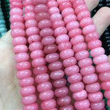 Colorful Rondelle Stone Beads Spacer 6x10mm Abacus Wheel DIY Jewelry Making