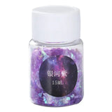 Colorful Shell Sugar Broken Pieces Flashing Debris Resin Jewelry