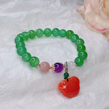 Colorful Agate Buckle Bracelets for Women