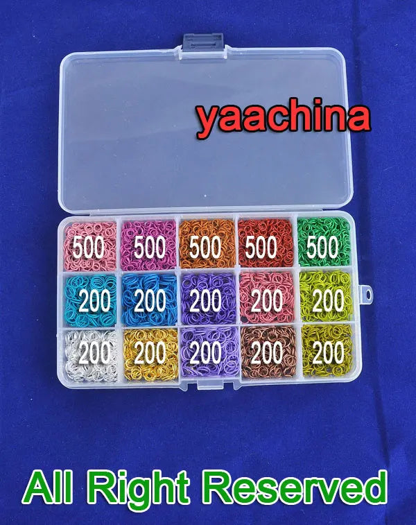 Colorful Small Round Ring Open Ring Jewelry Making Part Component