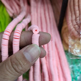 Colorful Soft Clay 4-8mm Beaded Thin Gasket Loose Beads