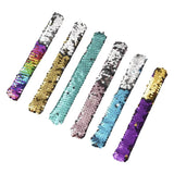 Colorful Mermaid Slap Bracelet Kids Boys Girls Birthday Holiday