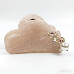 Colorful Starry Pearl Rhinestone Hair Pin Vintage Hair Accessories for Women