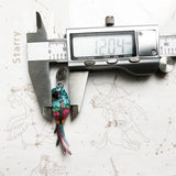 Colorful Parrot Pendant 925 Sterling Silver Dangle Charm Women's Jewelry