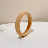 Colorful Vintage Bangle Bracelets Resin Acrylic Cuff for Women Girls