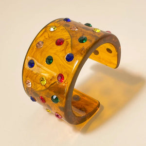 Colorful Acrylic Bangles for Women Girls
