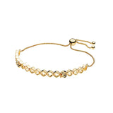 Colorful Zirconia Diamond Tennis Bracelet 925 Silver Pink