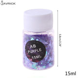 Colorful Shell Paper Sugar Nail Art Decoration Silicone Resin Mold