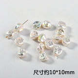 Colorful Shell Pearl Peach Heart Rectangle DIY Jewelry Making Accessories