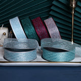 Colorful Mesh Ribbon DIY Bow Hair Ornament Bouquet Material Ribbon