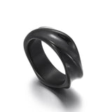 Men's Geometric Stainless Steel Ring Street Accessories