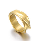 Men's Geometric Stainless Steel Ring Street Accessories