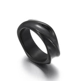 Men's Geometric Stainless Steel Ring Street Accessories