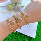 Colorful Zircon Snake Bracelet Animal Jewelry Accessorie