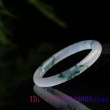 Jade Bangle Bracelet Carved Jadeite Chinese Amulet Charm