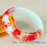 Natural Chinese Jadeite Bangle Bracelet Charm Amulet Carved