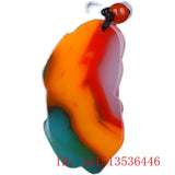 Jade Money Pixiu Pendant Necklace Natural Jewelry Carved Amulet Jadeite