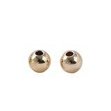 Colour Preserving Beads 14K Small Beads DIY Jewelry Materials 50pcs