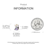 Unicorn Charm Beads Fit Chain Bracelet Diy Purple Heart CZ